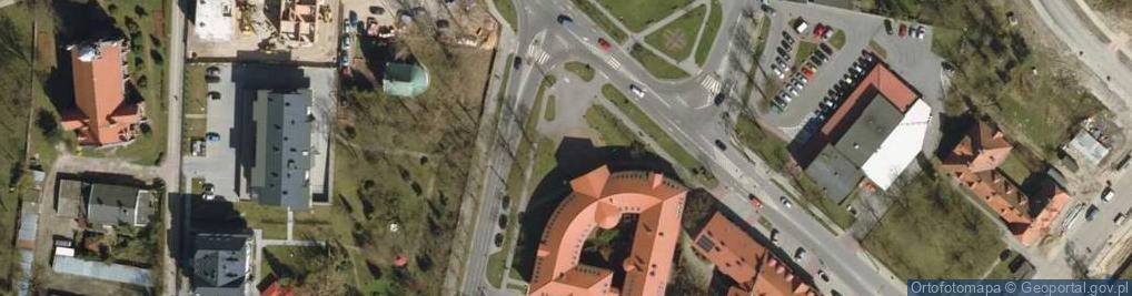 Zdjęcie satelitarne Prokuratura Rejonowa w Łowiczu