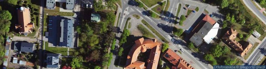 Zdjęcie satelitarne Prokuratura Rejonowa w Łowiczu