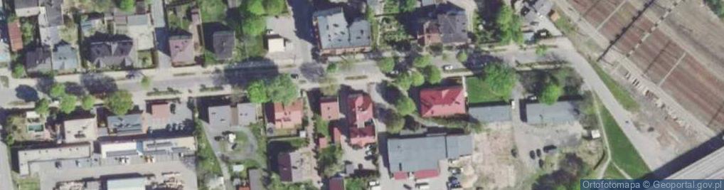Zdjęcie satelitarne Prokuratura Rejonowa w Lublińcu