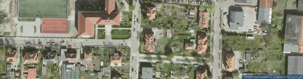 Zdjęcie satelitarne Prokuratura Rejonowa w Miliczu