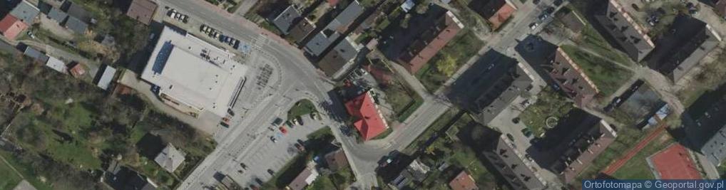 Zdjęcie satelitarne Prokuratura Rejonowa w Myszkowie