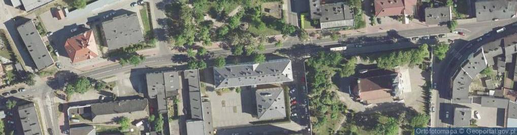 Zdjęcie satelitarne Prokuratura Rejonowa w Nakle