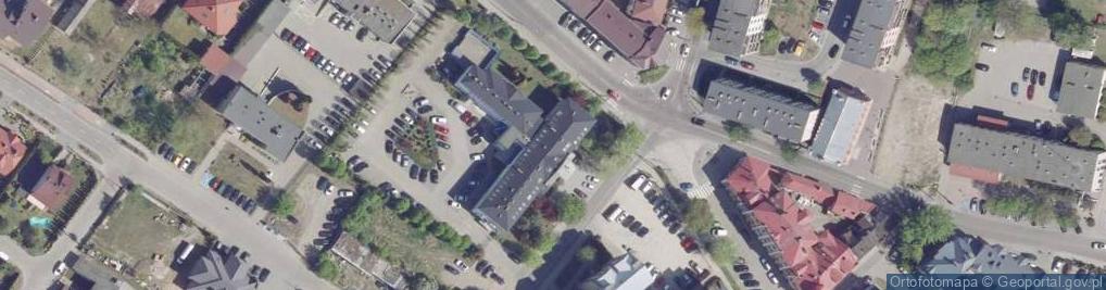 Zdjęcie satelitarne Prokuratura Rejonowa w Ostrowi Mazowieckiej