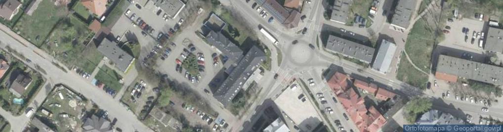 Zdjęcie satelitarne Prokuratura Rejonowa w Ostrowi Mazowieckiej