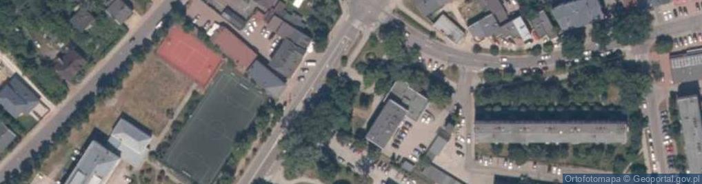 Zdjęcie satelitarne Prokuratura Rejonowa w Rawie Mazowieckiej