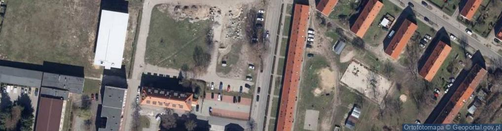 Zdjęcie satelitarne Prokuratura Rejonowa w Słubicach