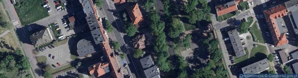 Zdjęcie satelitarne Prokuratura Rejonowa w Stargardzie Szczecińskim