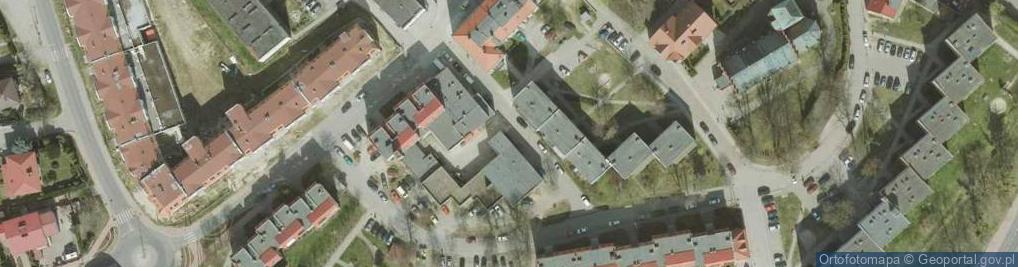 Zdjęcie satelitarne Prokuratura Rejonowa w Trzebnicy