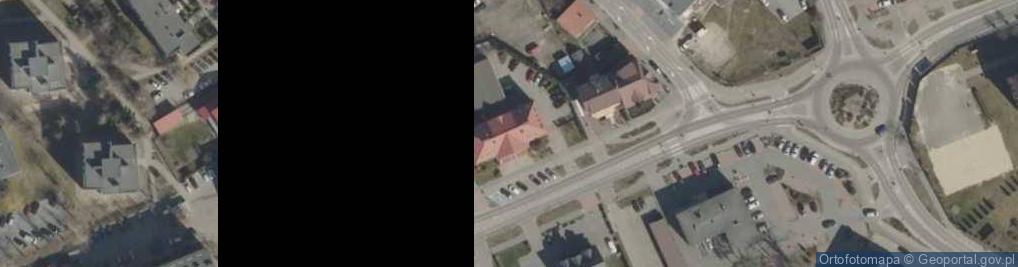 Zdjęcie satelitarne Prokuratura Rejonowa w Wysokiem Mazowieckiem