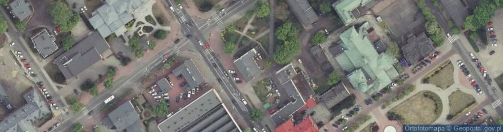 Zdjęcie satelitarne Prokuratura Rejonowa w Żyrardowie