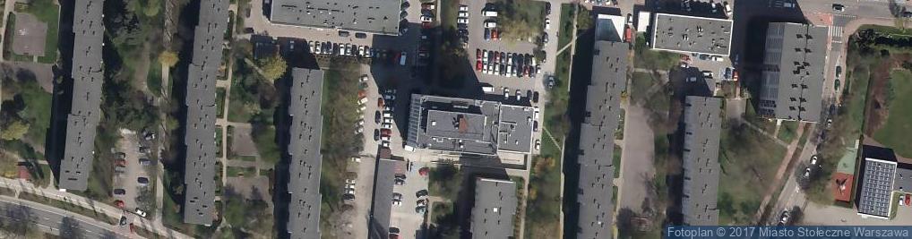 Zdjęcie satelitarne Warszawska Klinika