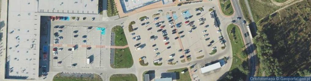 Zdjęcie satelitarne 1.Aga Biuro Podróży Małgorzata Grzesik 2.Gama Ubezpieczenia Małgorzata Grzesik