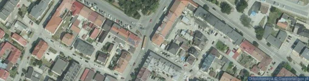 Zdjęcie satelitarne 1.Apteka MGR Lidia Czyżyńska, 2.Apteka "Magnolia" MGR Lidia Czyżyńska