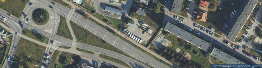 Zdjęcie satelitarne 1.Autohandel 7 Bogdan Krajewski\N2.Invest 7 Bogdan Krajewski
