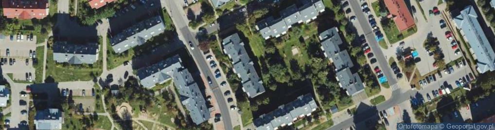 Zdjęcie satelitarne 1.Contex Marcin Brałkowski, 2.Contex Marcin Brałkowski