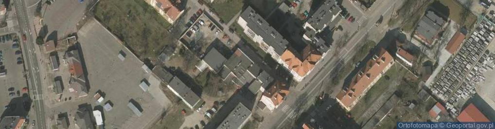 Zdjęcie satelitarne 1.Dziewiarstwo Małgorzata Diduszko.2.Euro-Cent Pożyczki Gotówkowe