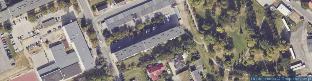 Zdjęcie satelitarne 1.Epm Global Radosław Rataj 2.Adra Radosław Rataj - Wspólnik Spółki Cywilnej