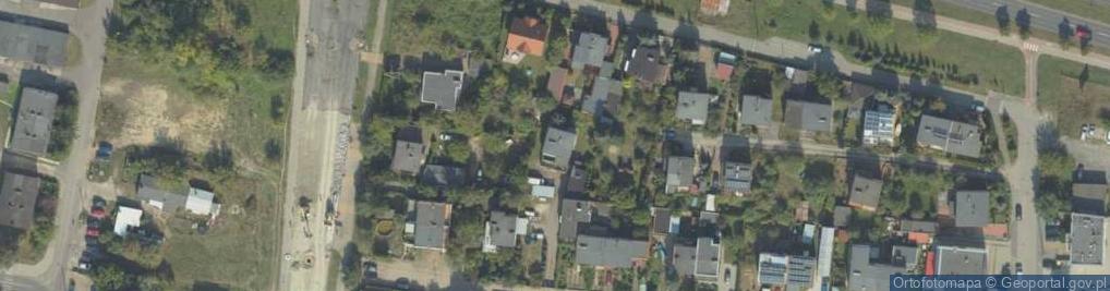 Zdjęcie satelitarne 1.Kortas Marek Kortas 2.P.P.H.U.Witas
