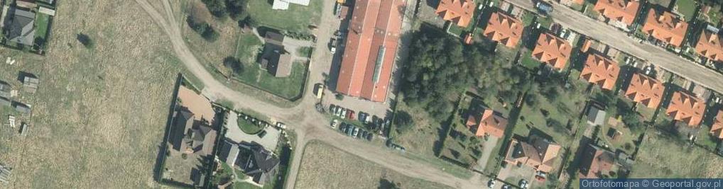 Zdjęcie satelitarne 1.Kujawsko Pomorskie Centrum Techniki Motoryzacyjnej\N2.Madrom