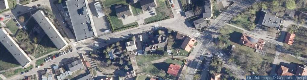 Zdjęcie satelitarne 1.Magaw Ochrona Dominik Michałowski 2.Rzeźnik Chełmiński Dominik Michałowski