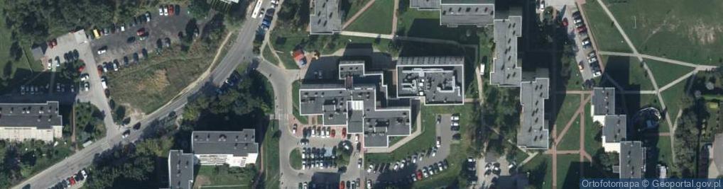 Zdjęcie satelitarne 1 Niepubliczny Zakład Opieki Zdrowotnej Dermatolog w Kielcach 2 Prywatny Gabinet Dermatologiczny Derma Medic