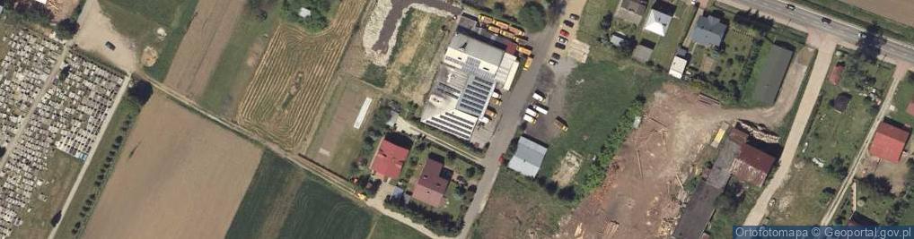 Zdjęcie satelitarne 1) Piekarnia Mikosz Jolanta i Marek Mikosz 2) Wypiek Pieczywa Drobnego A.Mikosz, M.Mikosz 3) Handel, Produkcja, Transport Marek Mikosz