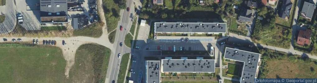 Zdjęcie satelitarne 1.Polcars Auta Powypadkowe Piotr Polit, 2.Auto Service Piotr Polit Wspólnik Spółki Cywilnej