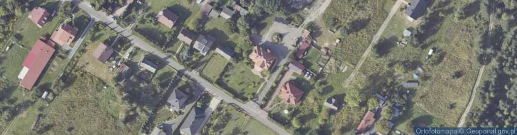 Zdjęcie satelitarne 1.PPHU Sablo Włodzimierz Dąbrowski2.Włodzimierz Dąbrowski Kopalnia Piasku Borownia - Wspólnik Spółki Cywilnej