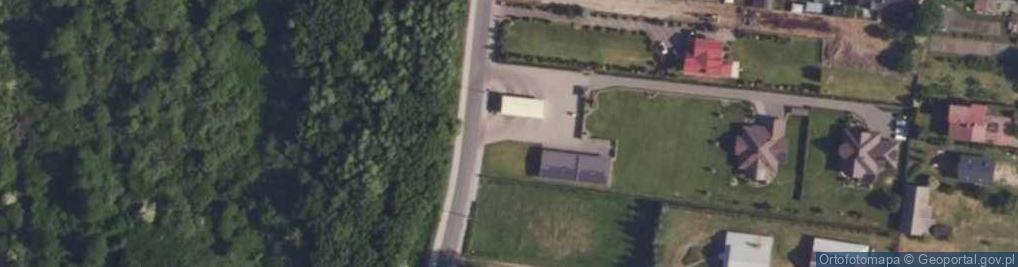 Zdjęcie satelitarne 1 Przedsiębiorstwo Produkcyjno-Handlowo-Usługowe Besta Barbara Robakowska Wspólnik Spółki Cywilnej 2 Myjnia - Barbara Robakowska