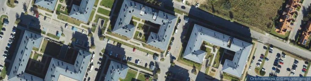 Zdjęcie satelitarne 1.Przedsiębiorstwo Usługowe Fortune-1 Marcin Rembiałkowski, 2.Fortune 1 Marcin Rembiałkowski