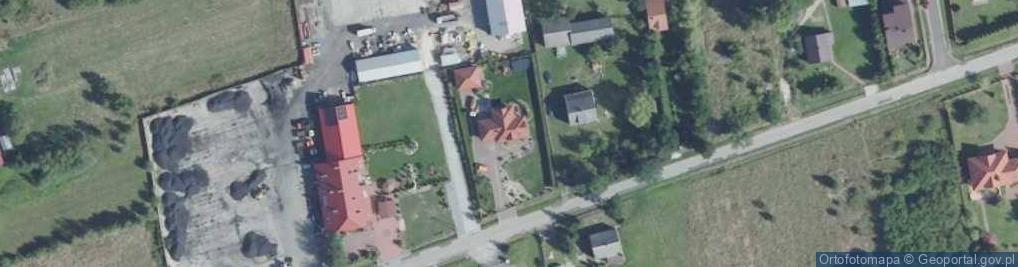 Zdjęcie satelitarne 1.Sebastian Moćko Modessa 2.Przedsiębiorstwo Handlowo Usługowe Bratbud - Wspólnik Spółki Cywilnej