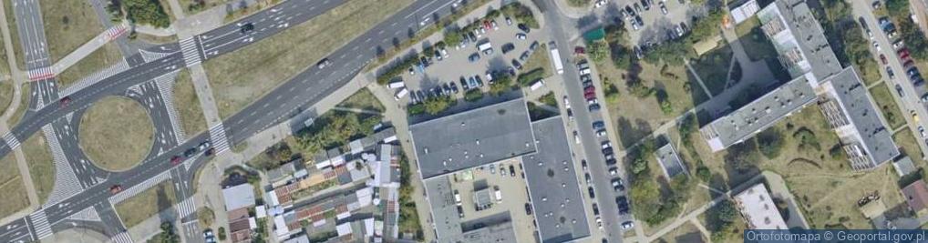 Zdjęcie satelitarne 1.Sklep Włókienniczo-Konfekcyjny Linda Wiesława Barczak 2.Przedsiębiorstwo Handlowo-Usługowe BiB Wiesława Barczak