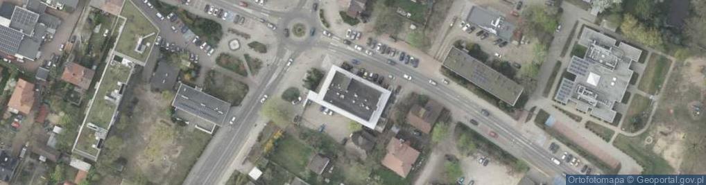 Zdjęcie satelitarne 1 Specjalistyczny Gabinet Lekarski 2 Dom Spokojnej Starości