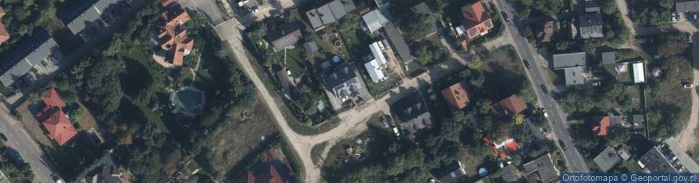 Zdjęcie satelitarne 1.Wiktor Hadław Hadwik2.Eko-Power