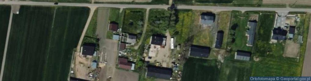 Zdjęcie satelitarne 1) Wypiek Pieczywa Domowego i Produkcji Makaronu 2) Warsztat Samochodowy Auto-Maniak