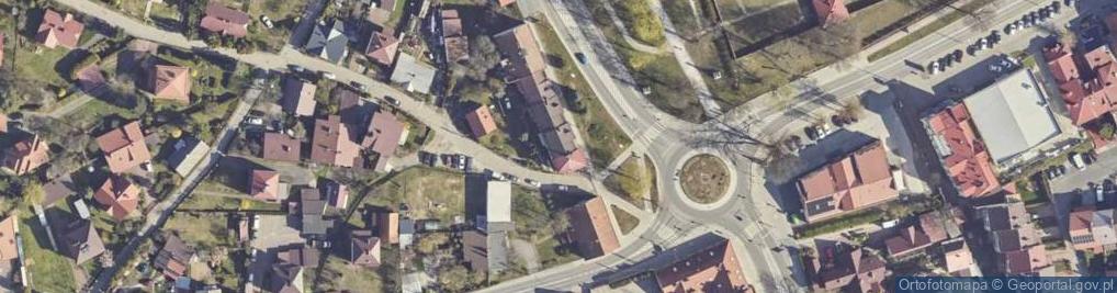 Zdjęcie satelitarne 1 Zakład Optyczny Elżbieta Szczęch 2 Salon Optyczny Res Optyk Elżbieta Szczęch