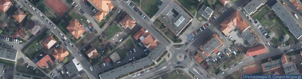 Zdjęcie satelitarne 1)Zakład Usług Geodezyjno Kartograficznych Geopol 2)Geodezja i Architektura Geopol