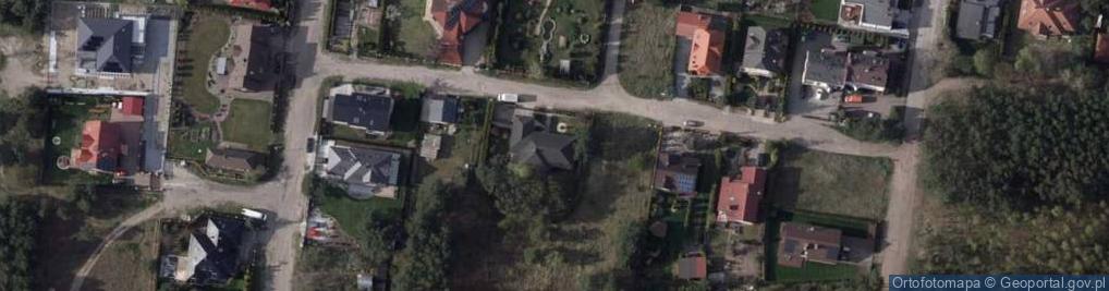 Zdjęcie satelitarne 1.Zakład Wielobranżowy Andrzej Gałąska 2.Filigran Bydgoszcz Andrzej Gałąska