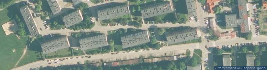 Zdjęcie satelitarne 11 Stka Kiosk Wielobranżowy