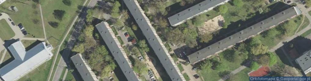 Zdjęcie satelitarne 4 Kąty Wykończenia Wnętrz Krzysztof Białomyzy