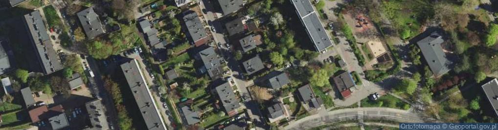 Zdjęcie satelitarne A+A - Usługi Projektowo-Budowlane- Anna Jastrząb- Nigbor Nazwa Skrócona: A+A