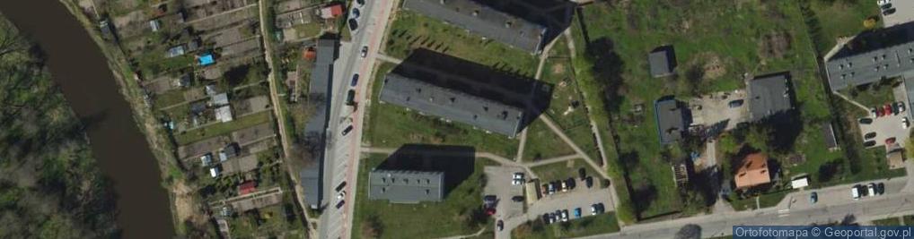 Zdjęcie satelitarne A B Szkoła Nauki Jazdy