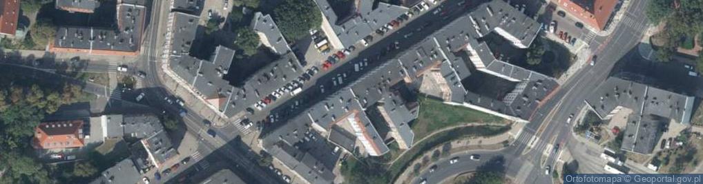 Zdjęcie satelitarne A B w A Wójcik