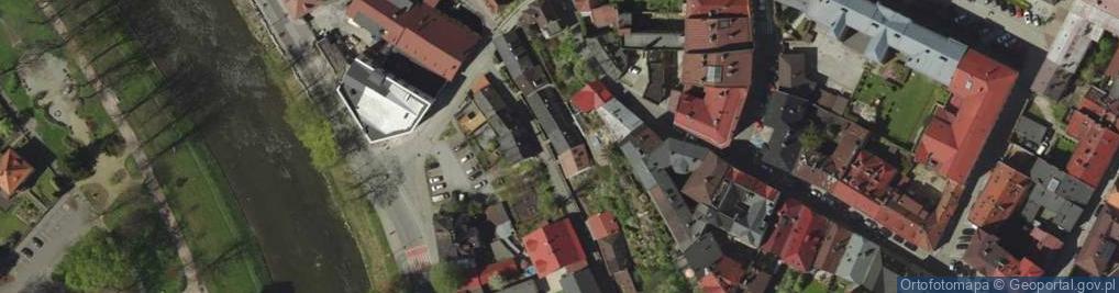 Zdjęcie satelitarne A i B Pracownia Autorska Iwona Szupina-Brawańska