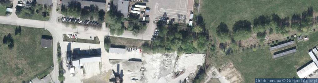 Zdjęcie satelitarne a) Jacek Borek Otto P.w.b) Wspólnik Spółki Cywilnej F.w.Szaltek Jacek Borek