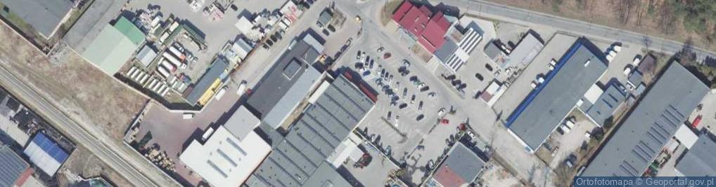 Zdjęcie satelitarne A&K Hurt Market Kazimierz Lodarski i Artur Dubiel