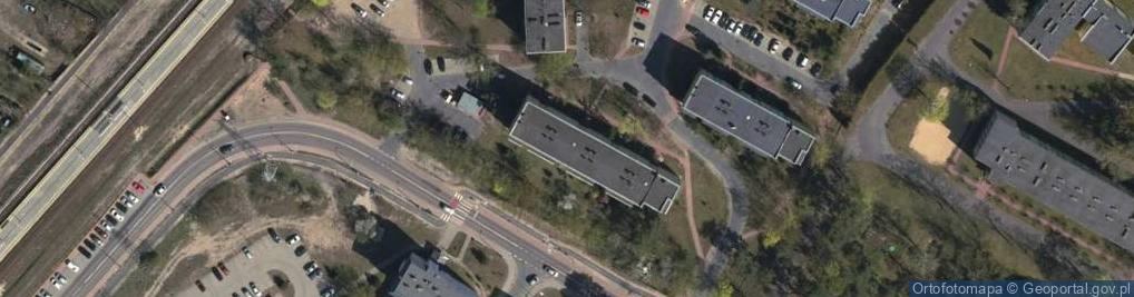 Zdjęcie satelitarne A L i S Alicja Lisiecka Projektowanie Instalacji Sanitarnych