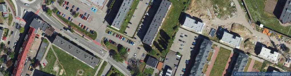 Zdjęcie satelitarne A&M Firma Handlowa