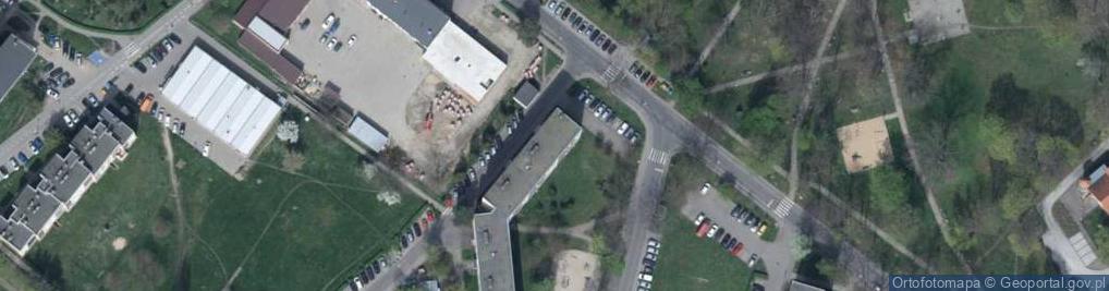 Zdjęcie satelitarne A U T O C E N T R U M Jednoróg Wojciech