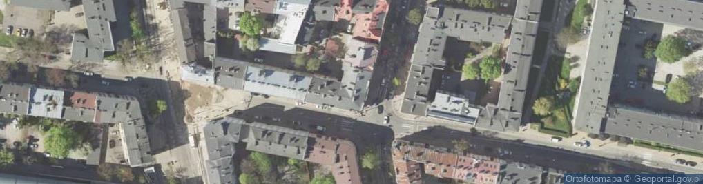 Zdjęcie satelitarne A z Biuro Usług Majątkowych i Wycen Marek Pijanowski Artur Frączek Dariusz Nowicki